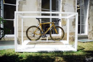 Stages - Shepard Fairey Customized Trek Madone Ridden by Lance Armstrong in (...)